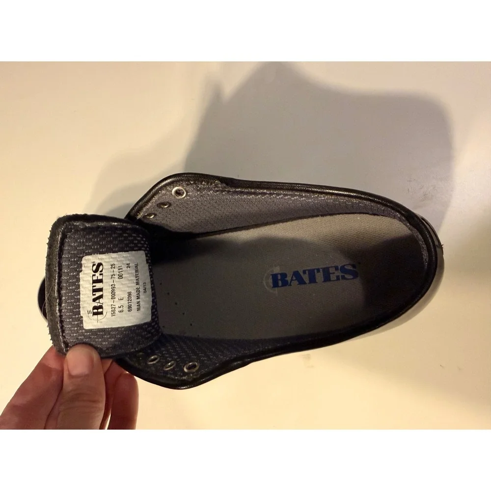 Bates dress shoes shiny
